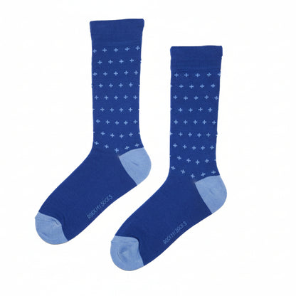 Blue with Blue Cross