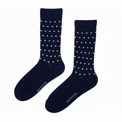 Navy with White Cross