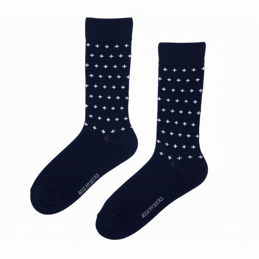 Navy with White Cross