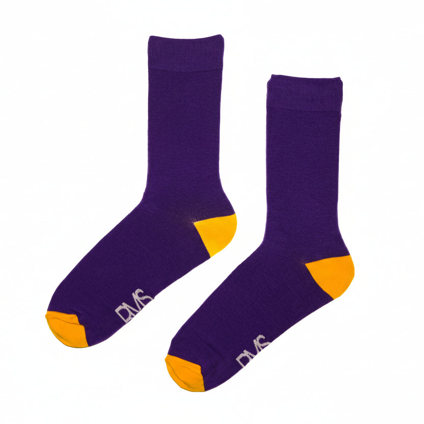 Purple with Yellow Tip