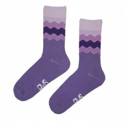 Purple with Purple Zig Zag